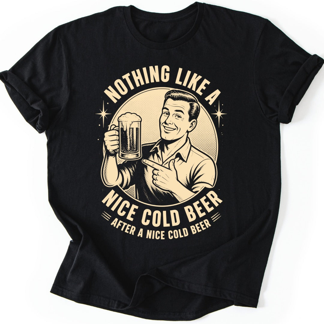 Cold Beer T-shirt — Black