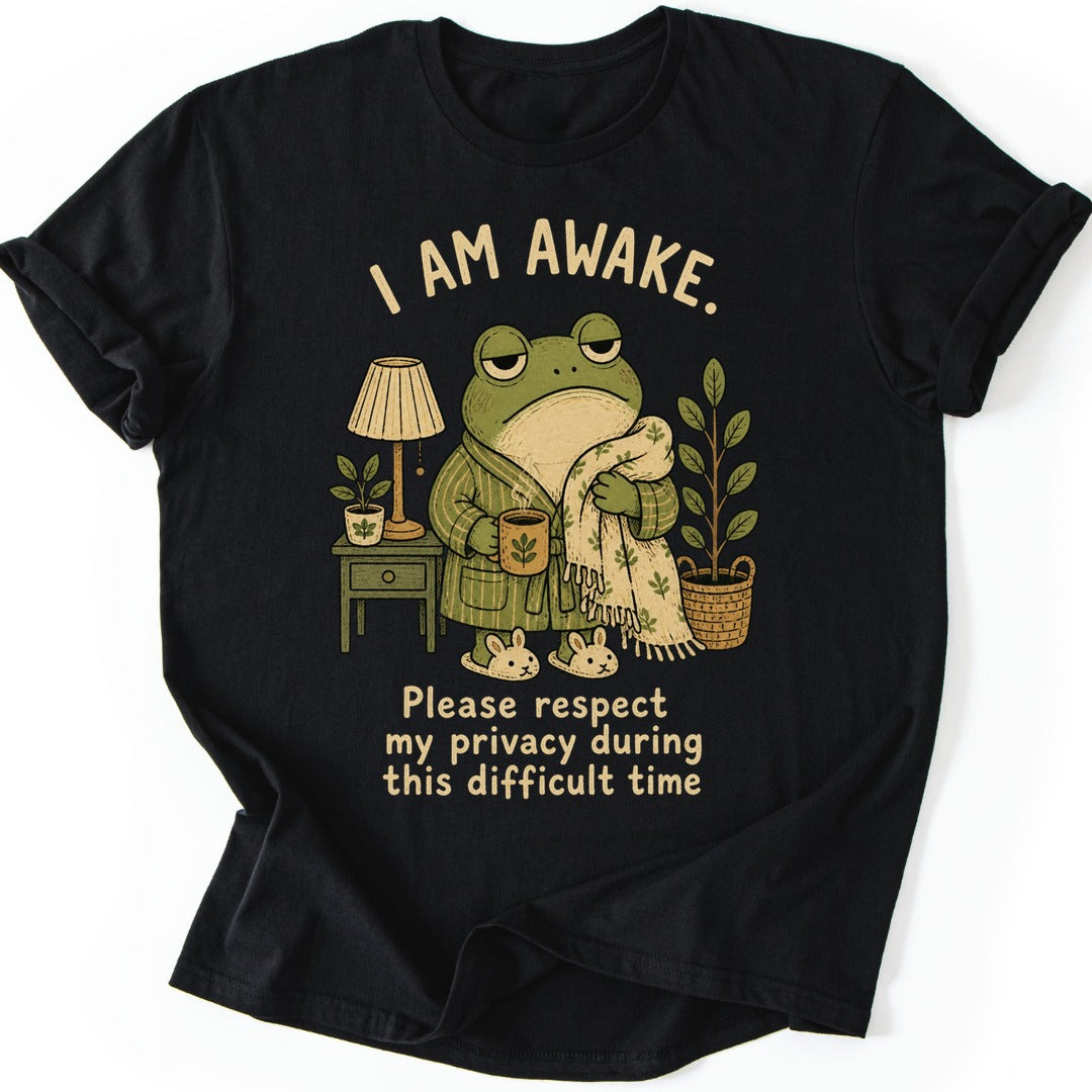 Barely Awake T-shirt — Black