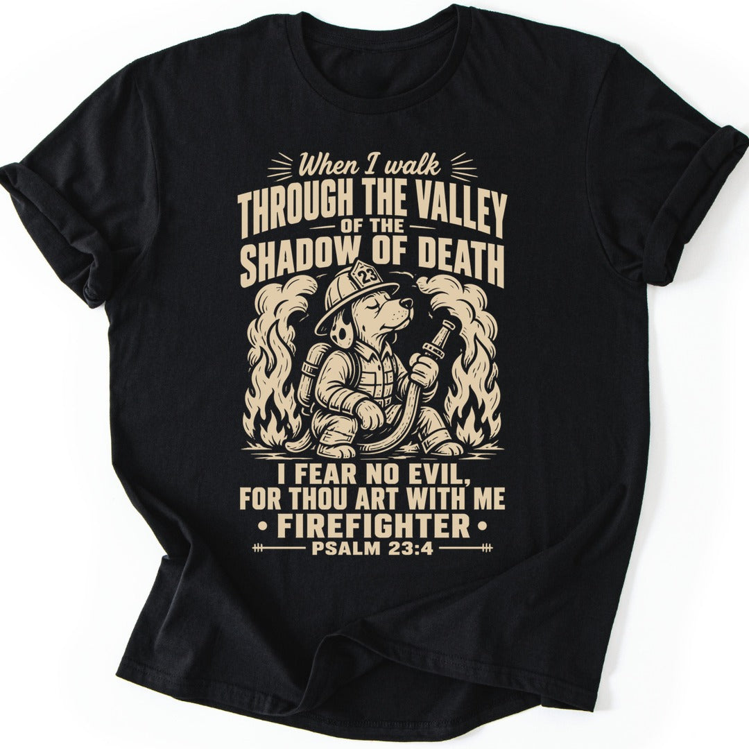 Firefighter Valley T-shirt — Black