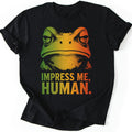 Grumpy Frog T-shirt — Black