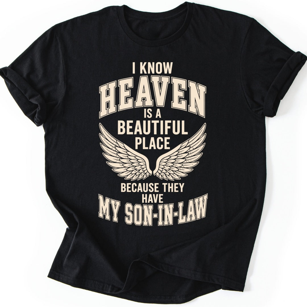 Son-in-Law Heaven T-shirt — Black
