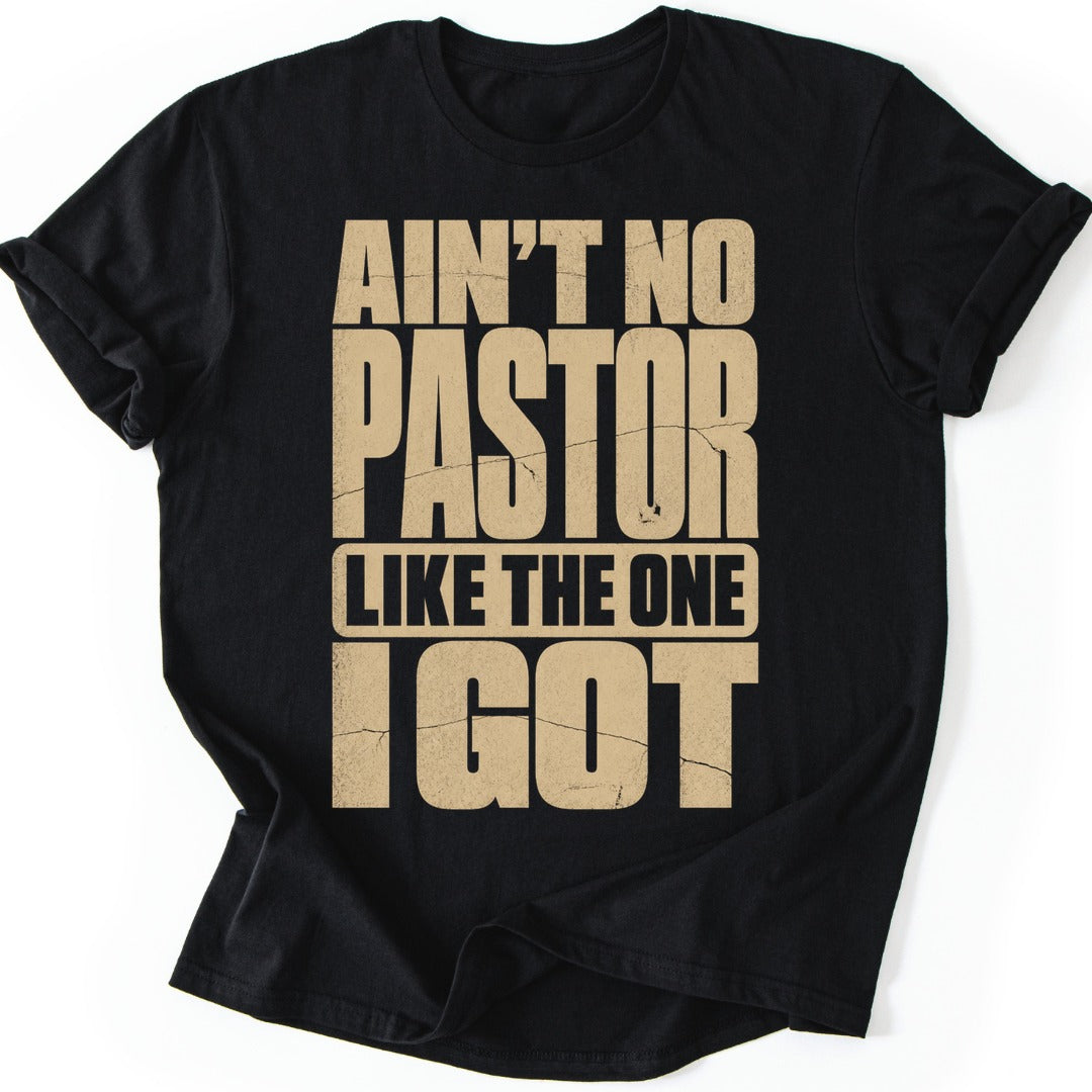 Best Pastor T-shirt — Black