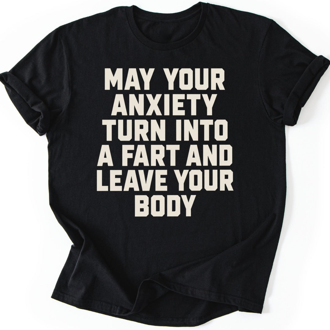 Anxiety Wish T-shirt — Black