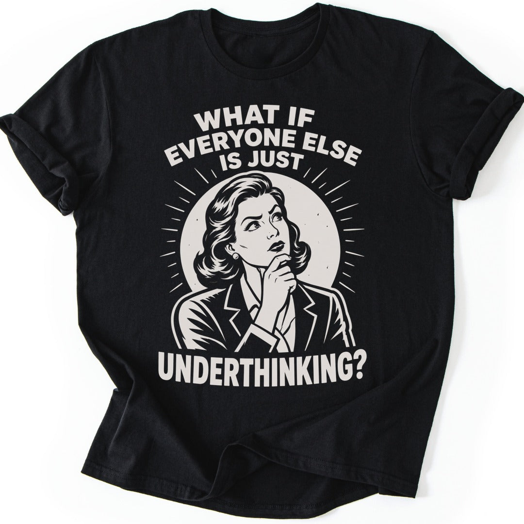 Deep Thinker T-shirt — Black