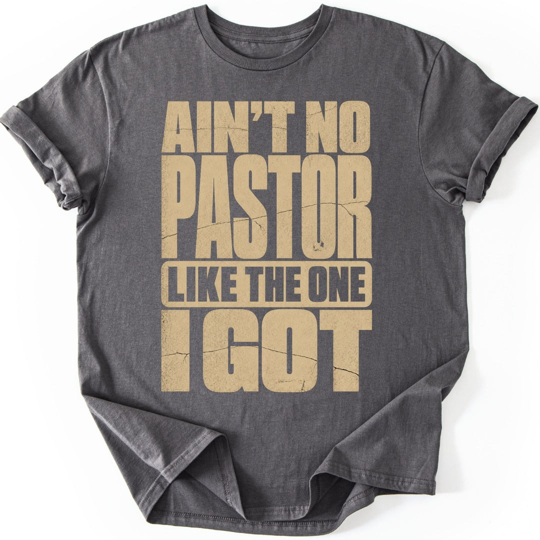 Best Pastor T-shirt — Charcoal