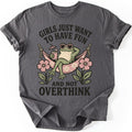 Hammock Frog T-shirt — Charcoal