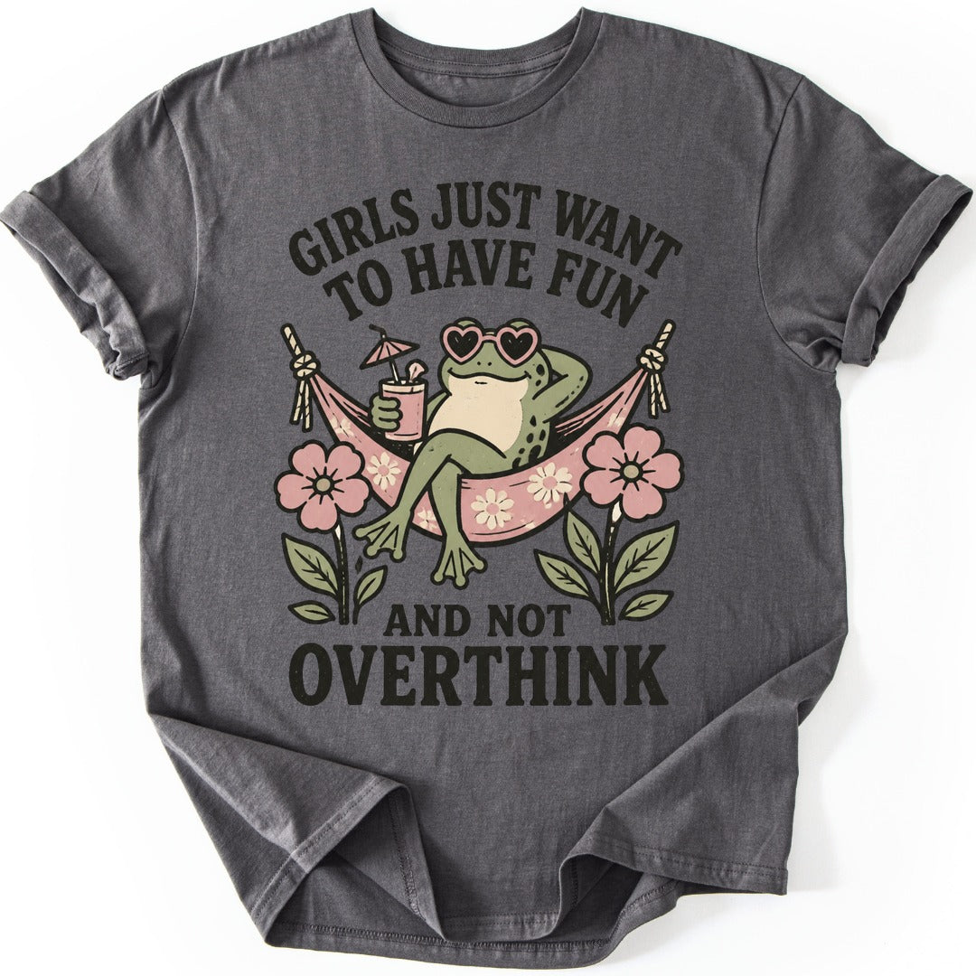 Hammock Frog T-shirt — Charcoal