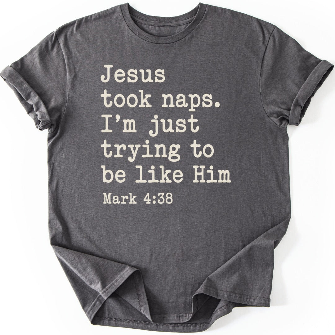 Holy Naps T-shirt — Charcoal