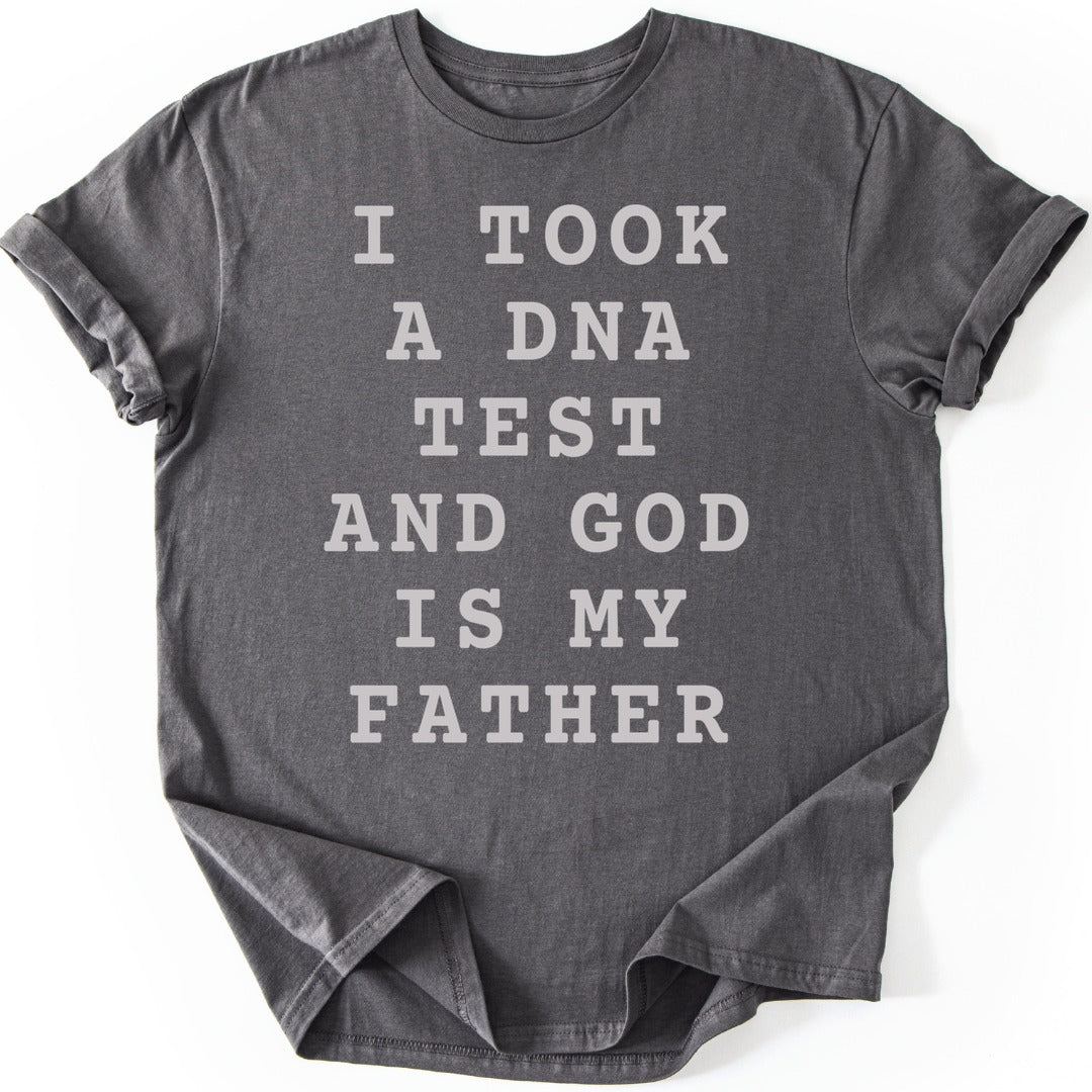 God Is Father T-shirt — Charcoal