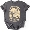 Cold Beer T-shirt — Charcoal