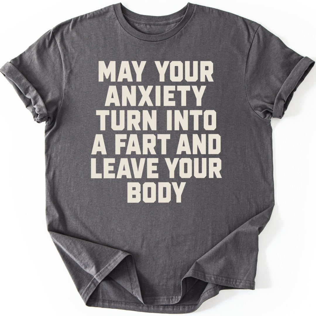 Anxiety Wish T-shirt — Charcoal