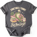 Forgetful Frog T-shirt — Charcoal