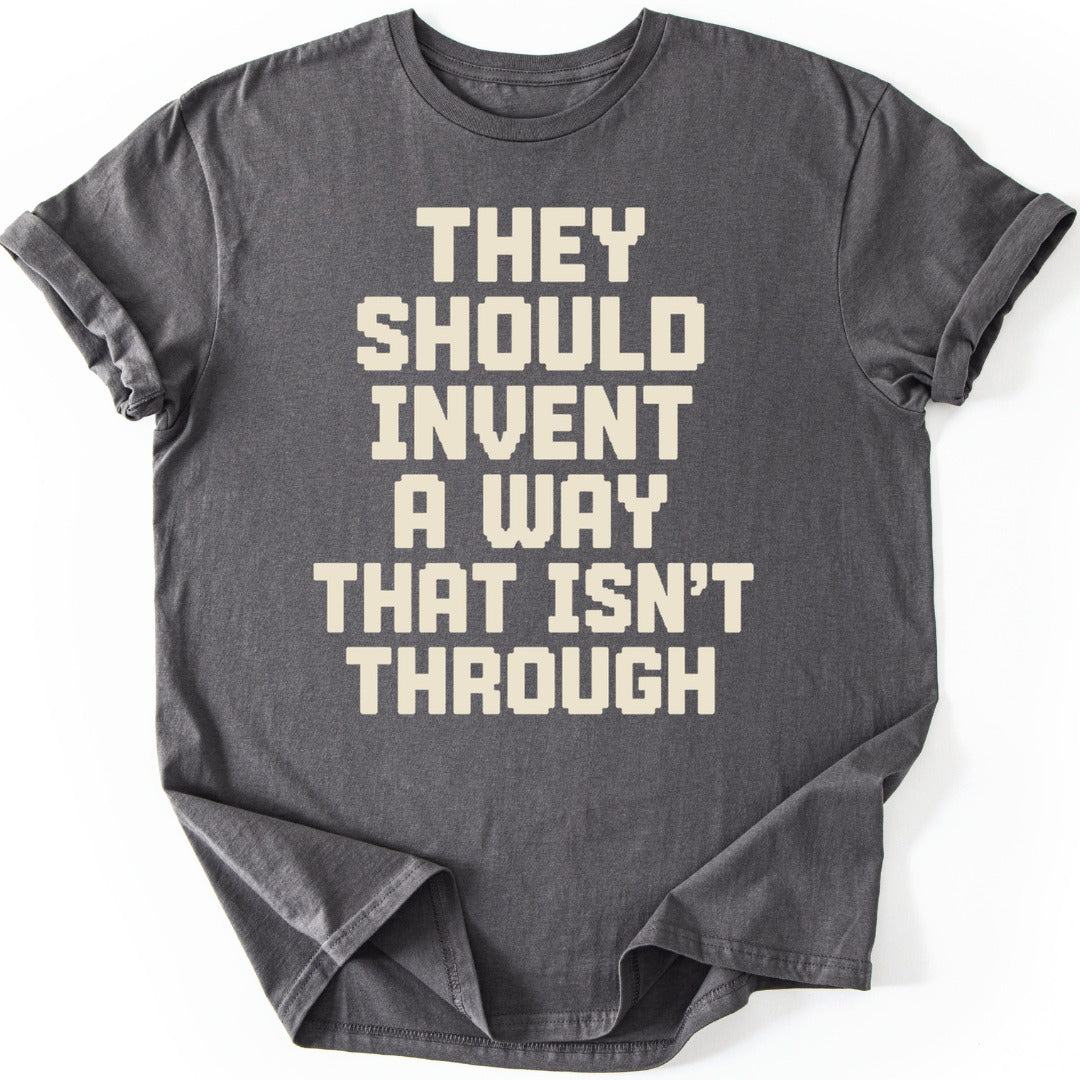 Another Way T-shirt — Charcoal