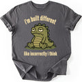 Built Different T-shirt — Charcoal
