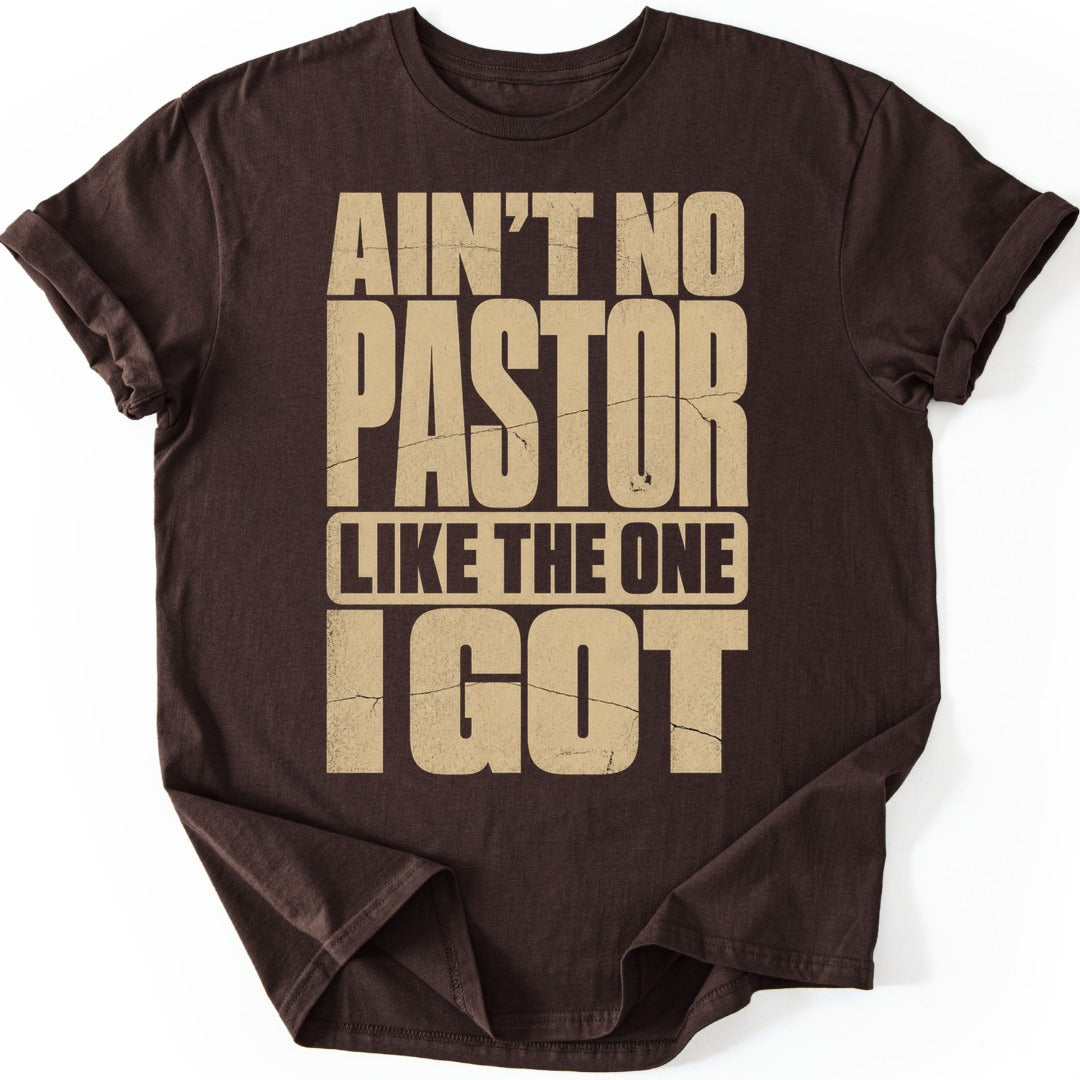 Best Pastor T-shirt — Dark Chocolate