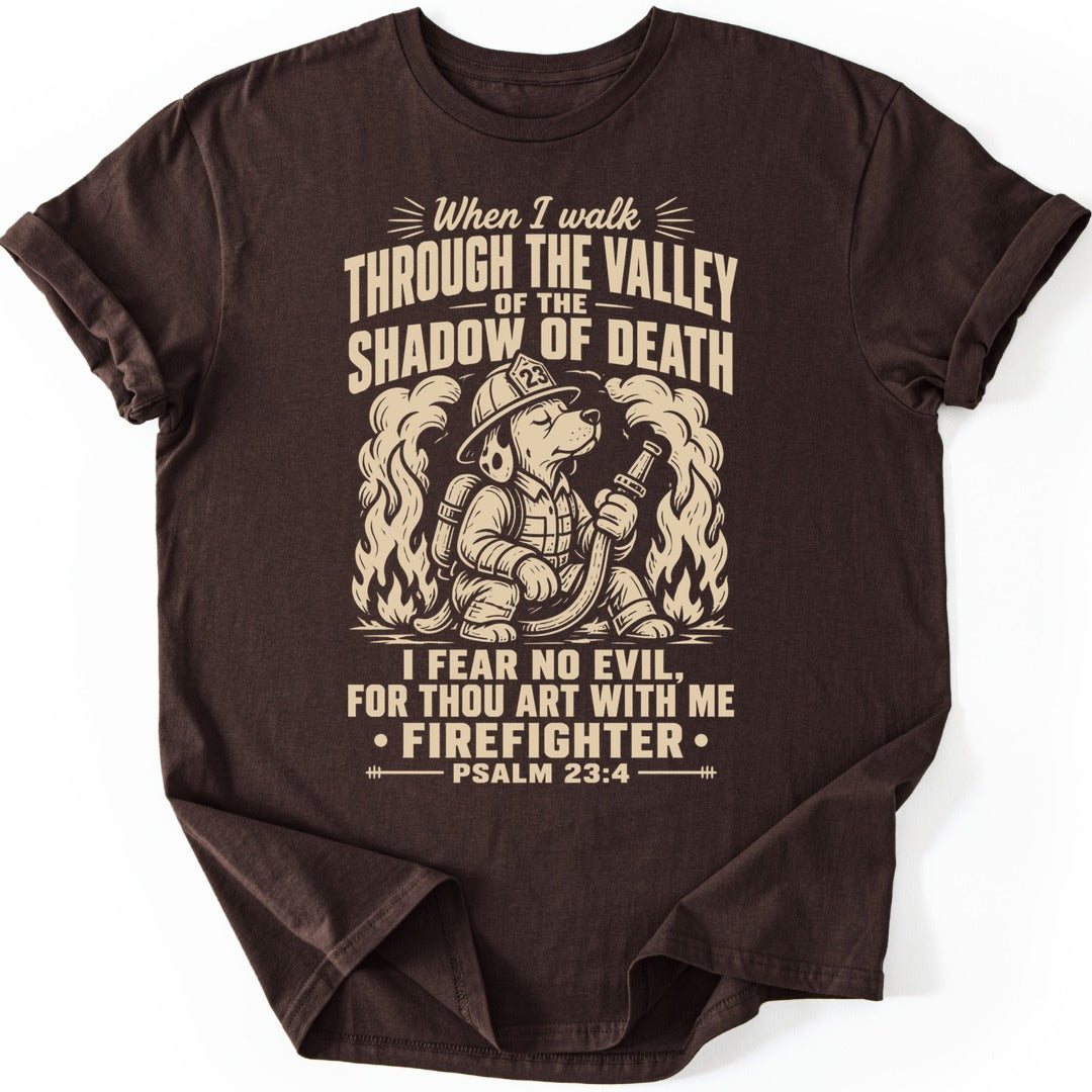 Firefighter Valley T-shirt — Dark Chocolate