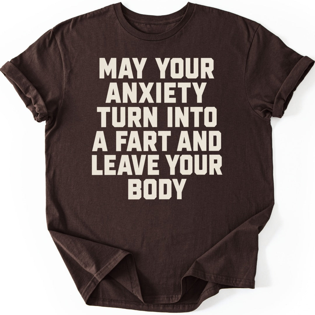 Anxiety Wish T-shirt — Dark Chocolate