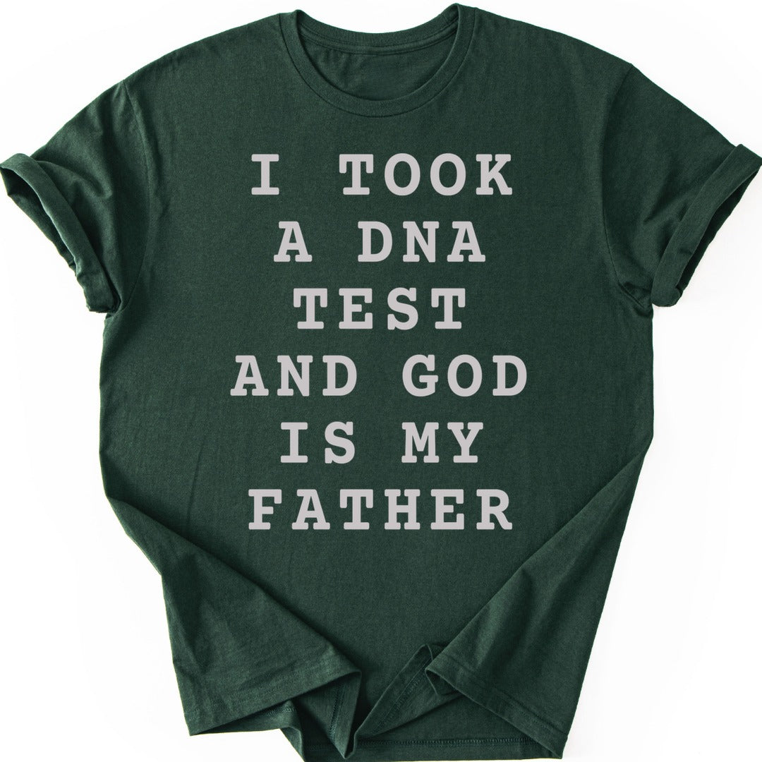 God Is Father T-shirt — Forest Green