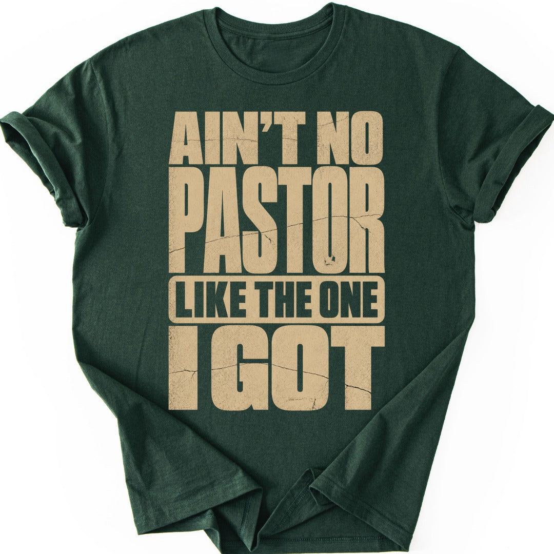 Best Pastor T-shirt — Forest Green