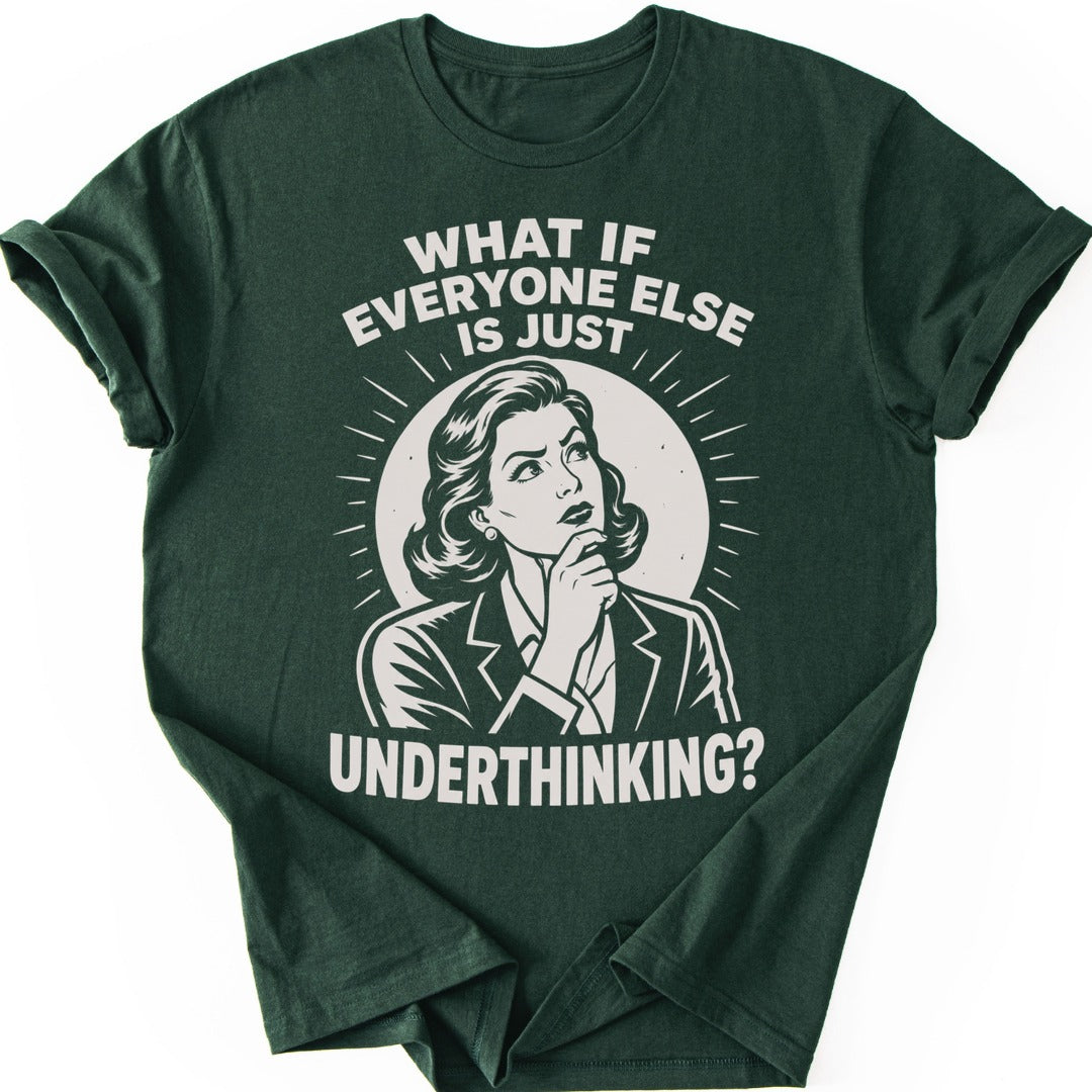 Deep Thinker T-shirt — Forest Green