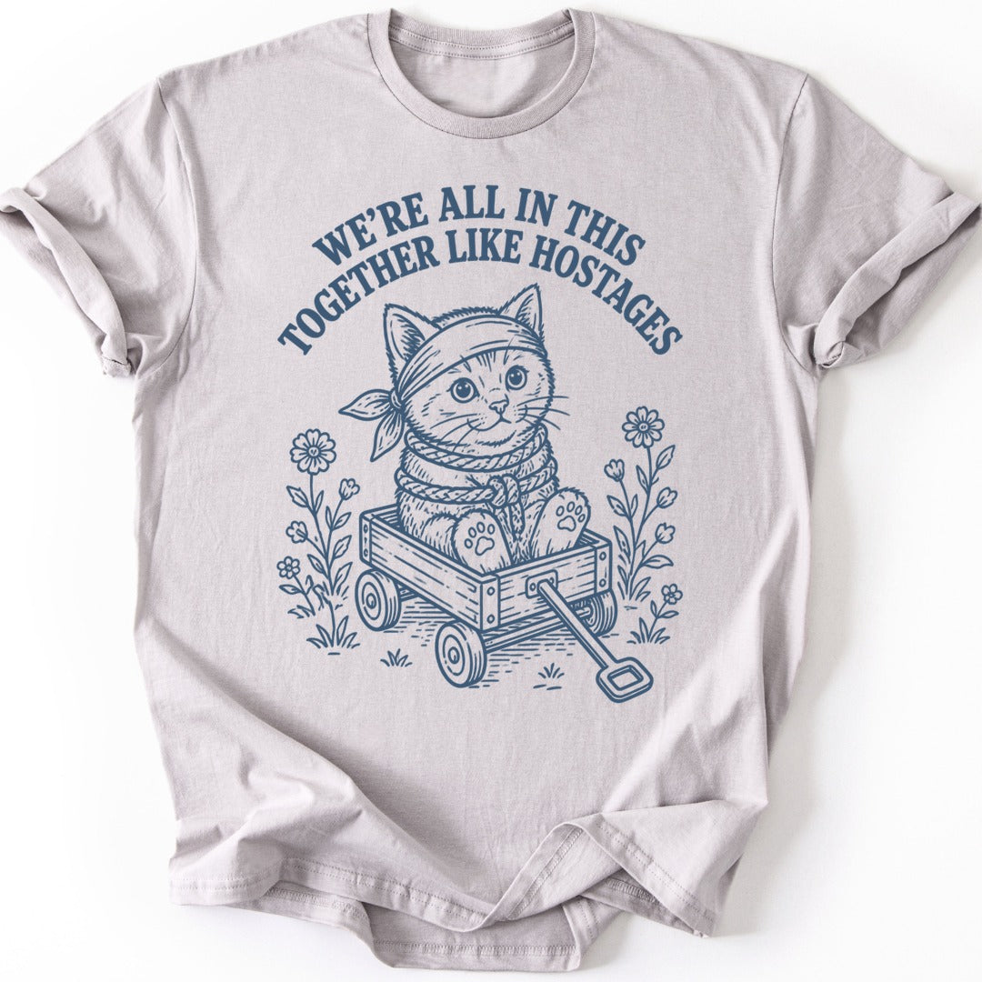 Like Hostages T-shirt — Ice Grey