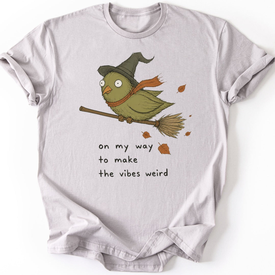 Weird Vibes T-shirt — Ice Grey