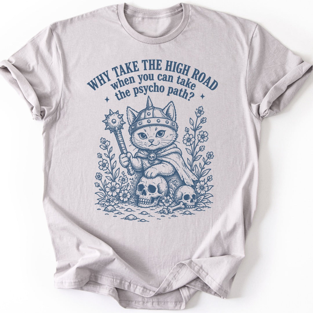 Psycho Path T-shirt — Ice Grey