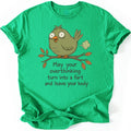 Relieved Bird T-shirt — Irish Green