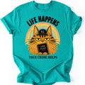 Case Files Cat T-shirt — Jade Dome