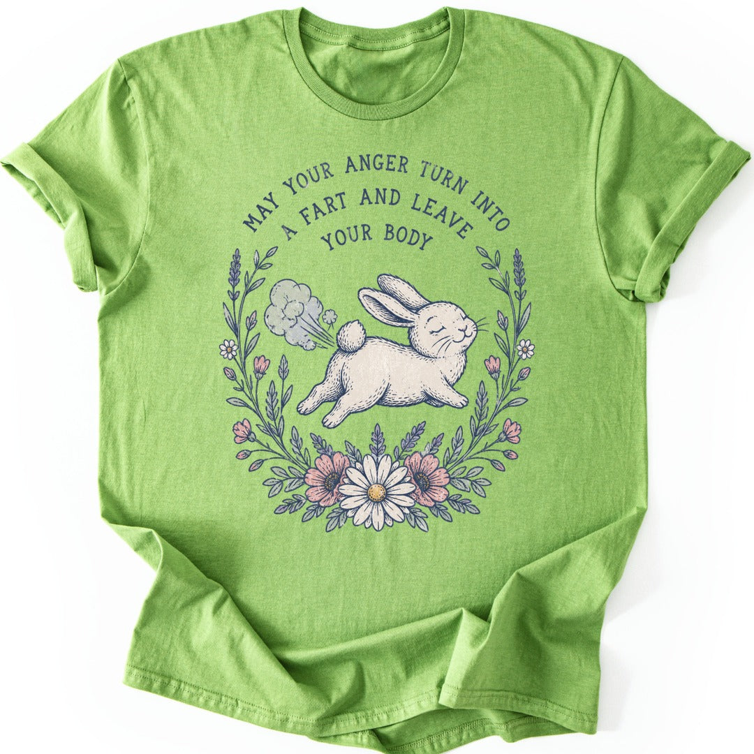 Bunny Wreath T-shirt — Kiwi