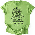 Binocular Lady T-shirt — Kiwi