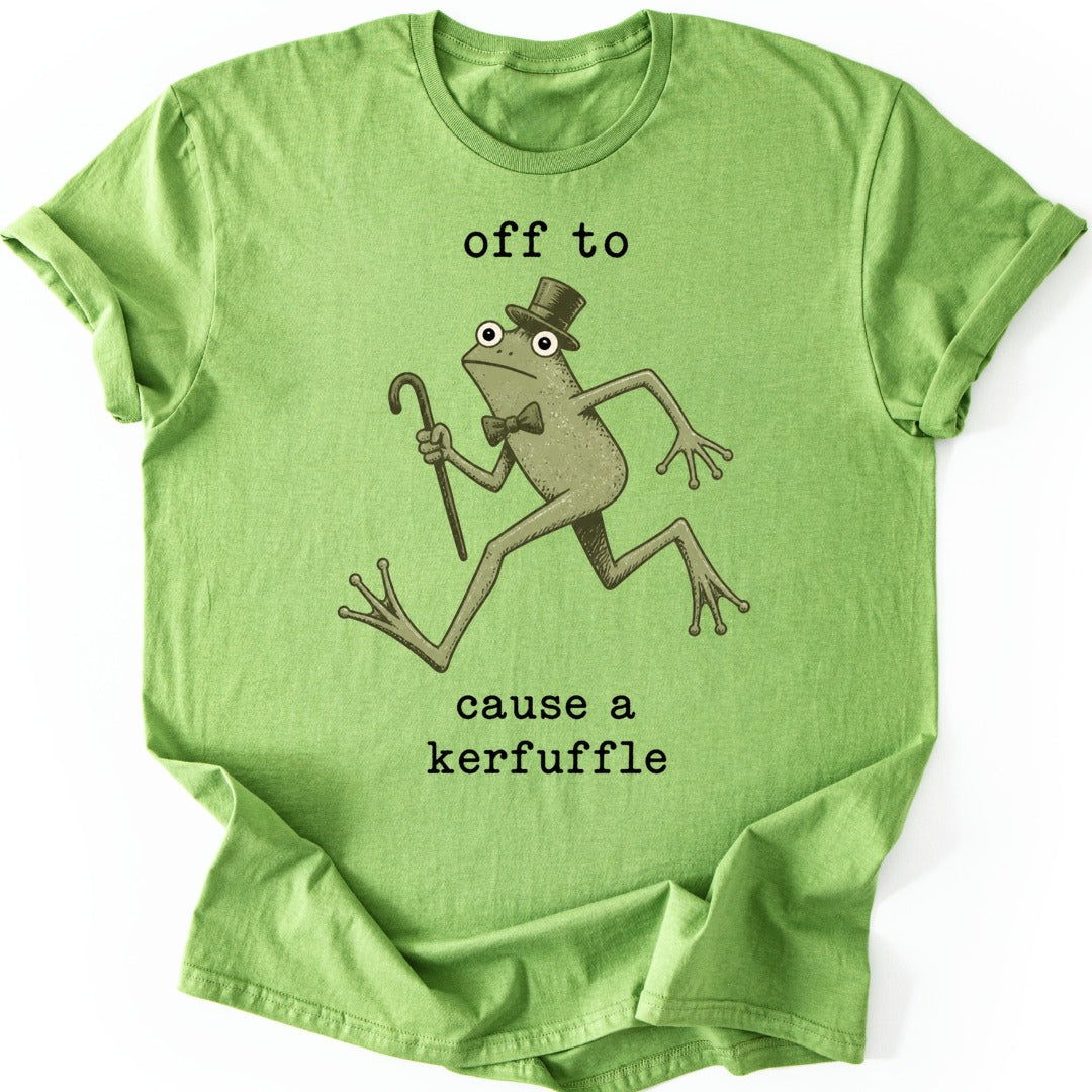 Dapper Frog T-shirt — Kiwi