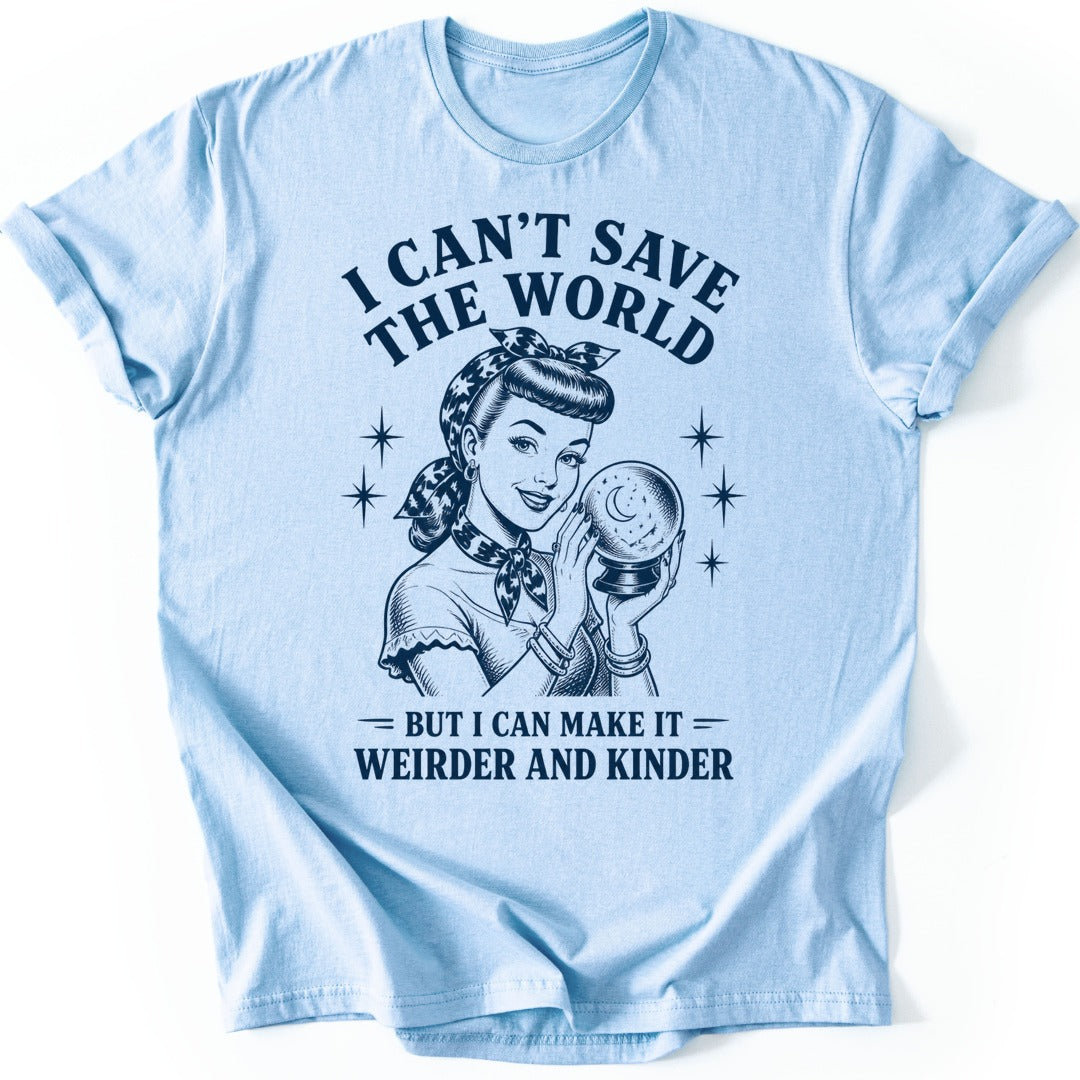 Crystal Gazer T-shirt — Light Blue
