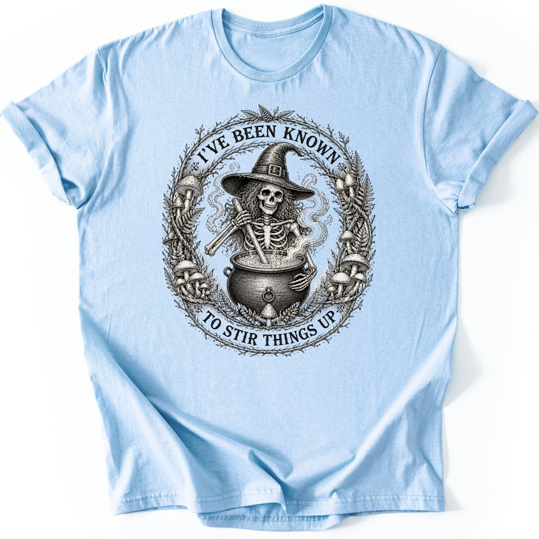 Witch's Brew T-shirt — Light Blue