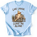Cockatiel Lounge T-shirt — Light Blue