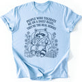 Robe Raccoon T-shirt — Light Blue