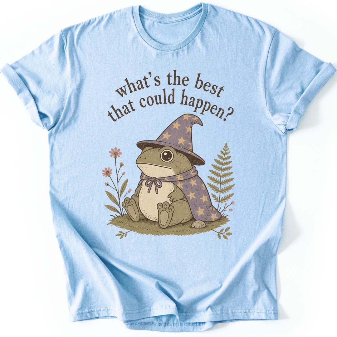 Best Case Toad T-shirt — Light Blue