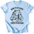 Pensive Toad T-shirt — Light Blue