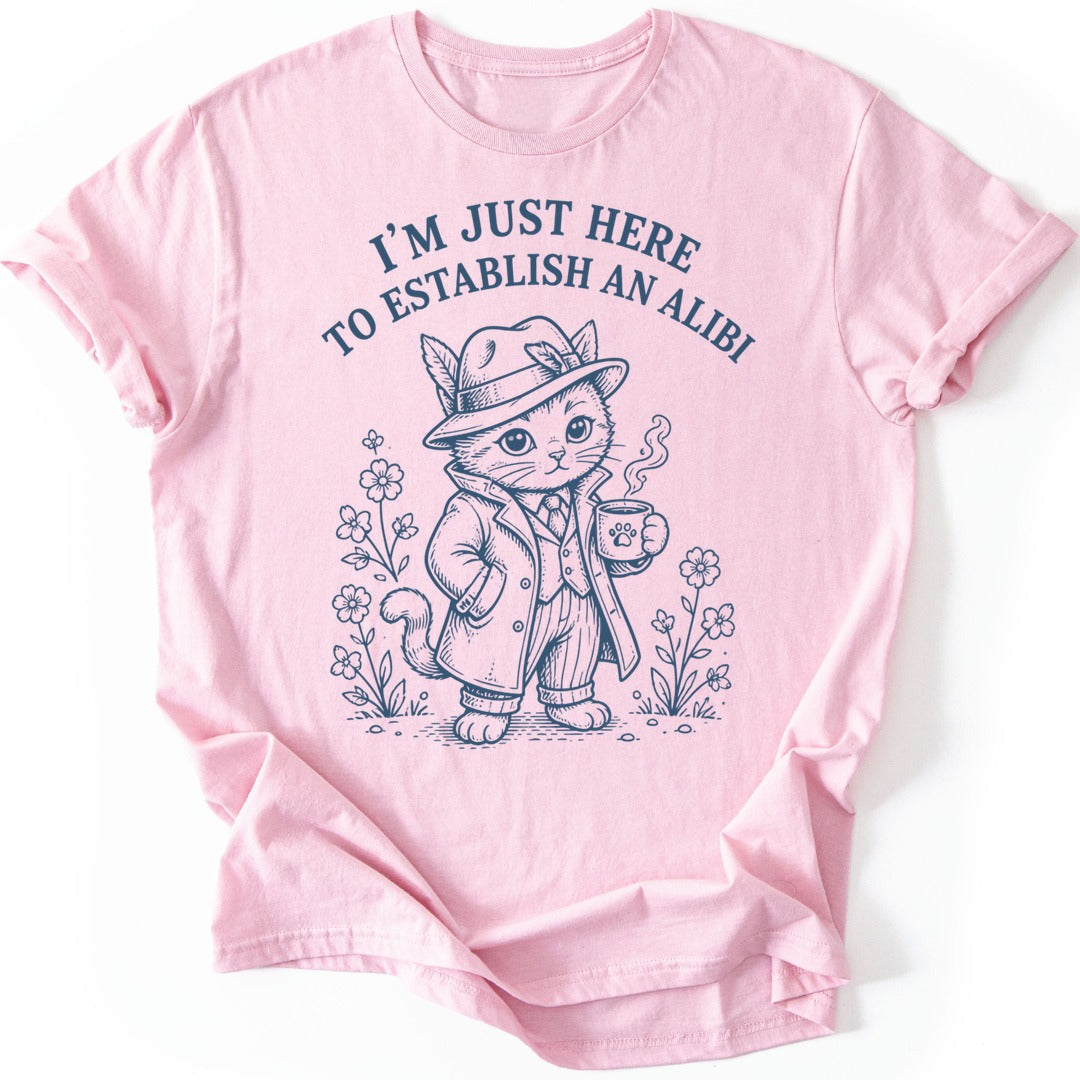 Establish Alibi T-shirt — Light Pink