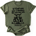 Useful Donkey T-shirt — Military Green