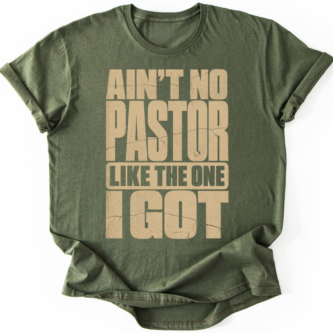 Best Pastor T-shirt — Military Green