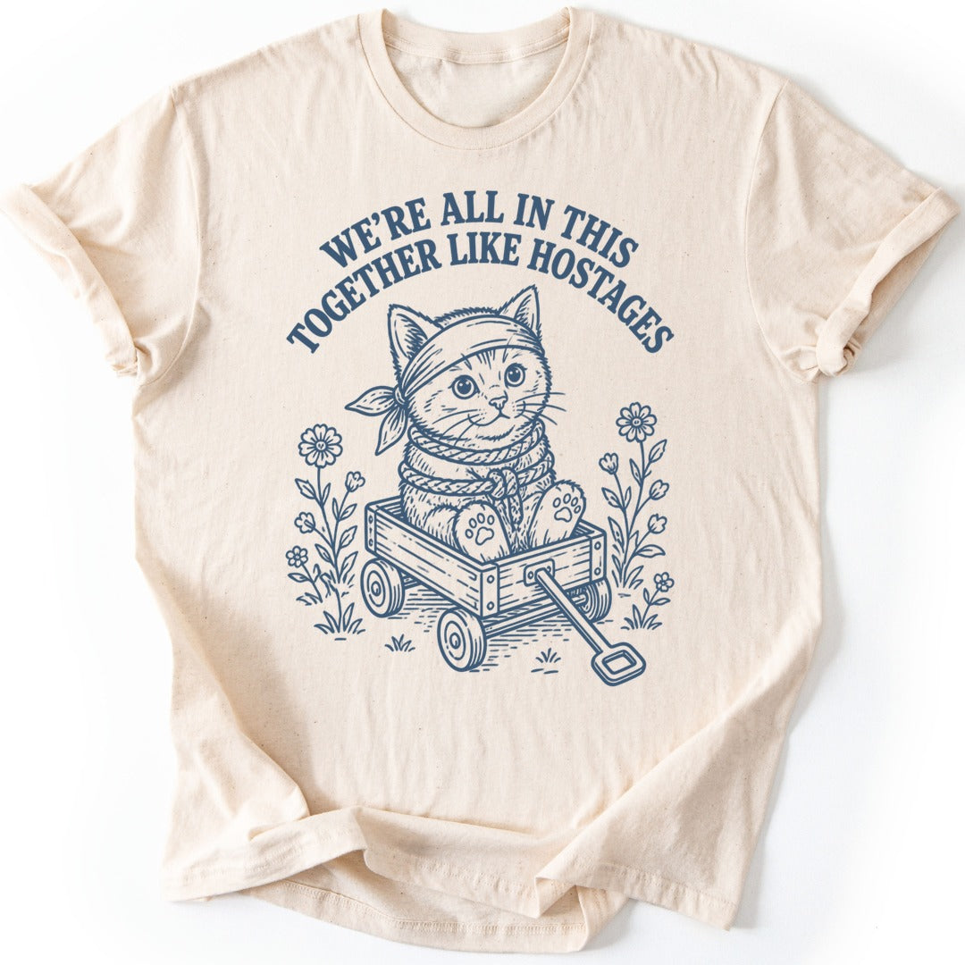 Like Hostages T-shirt — Natural