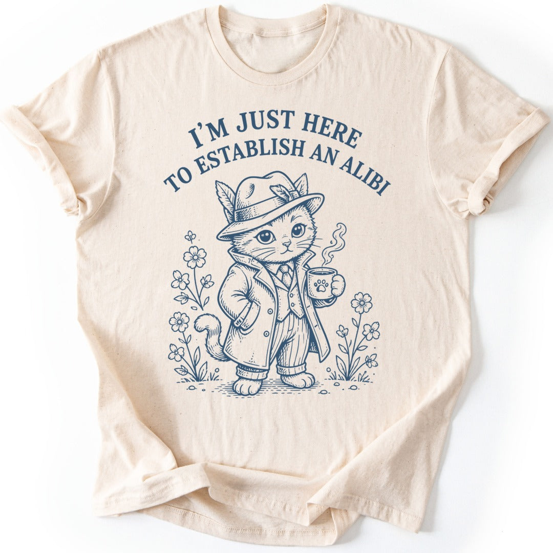 Establish Alibi T-shirt — Natural