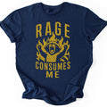 Raging Raccoon T-shirt — Navy