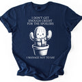 Spoiler Cactus T-shirt — Navy