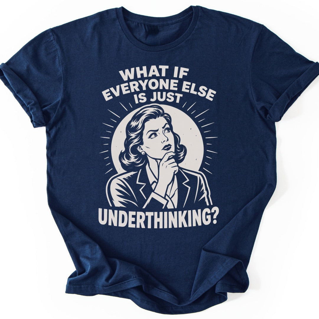 Deep Thinker T-shirt — Navy