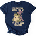 Never Normal Toad T-shirt — Navy