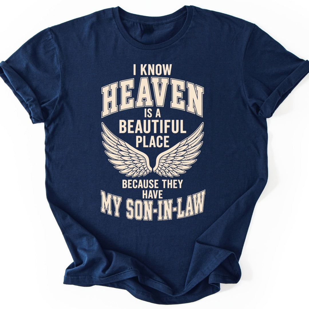 Son-in-Law Heaven T-shirt — Navy