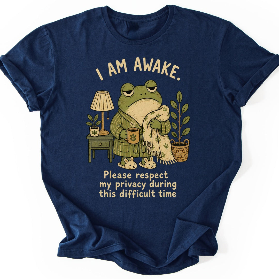 Barely Awake T-shirt — Navy