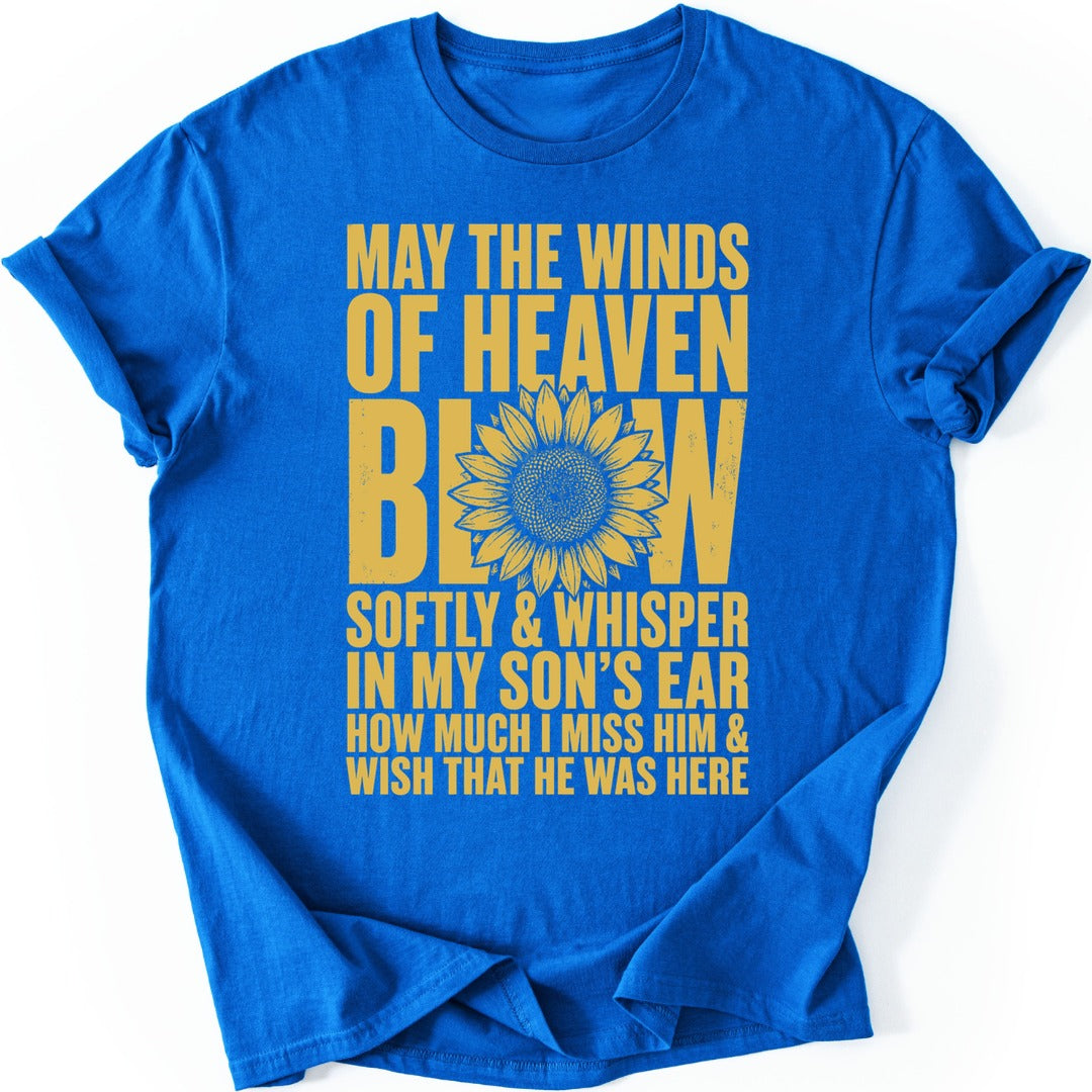 Sunflower Winds T-shirt — Royal